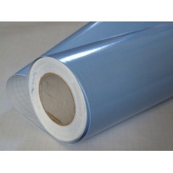 Modrá svetlá lesklá fólia