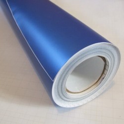 Modrá matná fólia