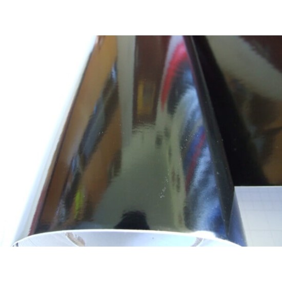 Čierna lesklá fólia