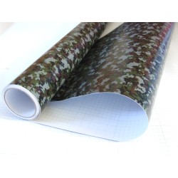 Maskáčová fólia - digitálny vzor