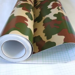 Maskáčová fólia - lesný vzor