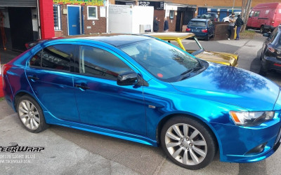 Lesklé chrómové fólie - TeckWrap