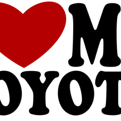 I love my Toyota I love my Toyota