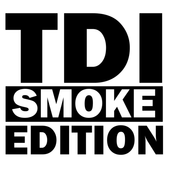 Samolepka - TDI smoke edition