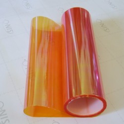 Fólia na svetlá - Chameleón oranžová