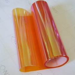 Fólia na svetlá - Chameleón oranžová