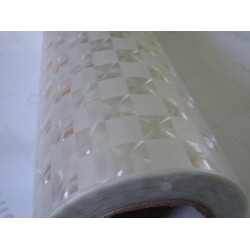 Piesková fólia, mliečne sklo a mačacie oko