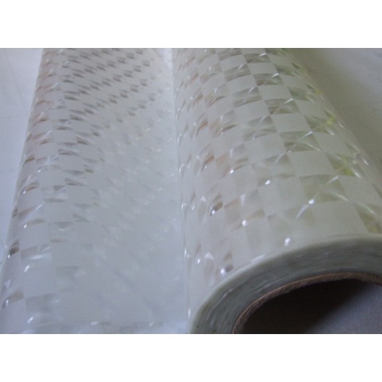 Piesková fólia, mliečne sklo a mačacie oko