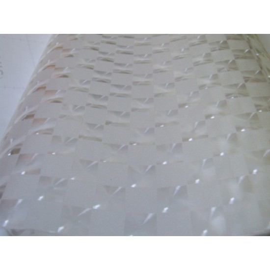 Piesková fólia, mliečne sklo a mačacie oko