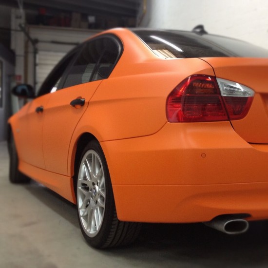 Oranžová matná fólia - KPMF Airelease