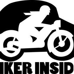 Biker inside