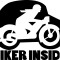 Biker inside