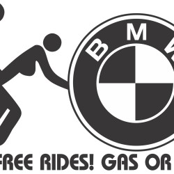 BMW - No free rides BMW - No free rides