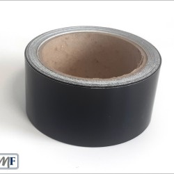 Čierna matná dechrómovacia fólia - 10m x 5cm Čierna matná dechrómovacia fólia - 10m x 5cm