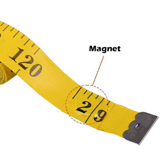 Plastový meter s magnetom