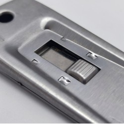 Škrabka so žiletkou - celokovová