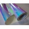 Dúhová chrómová fólia - modrá