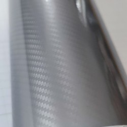 Strieborná 5D karbónová fólia (vzor 2) Strieborná 5D karbónová fólia (vzor 2)