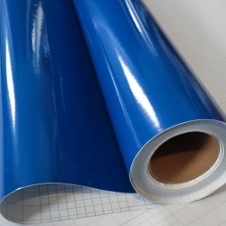 Tmavá modrá lesklá fólia Tmavá modrá lesklá fólia