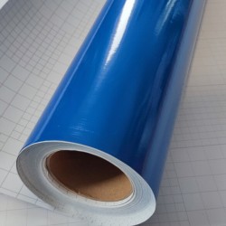 Tmavá modrá lesklá fólia Tmavá modrá lesklá fólia