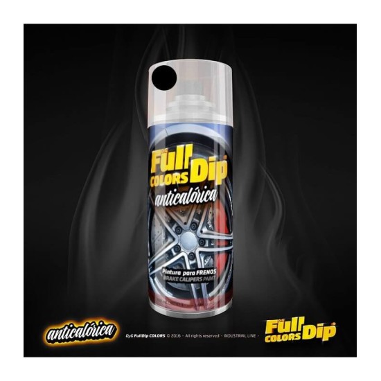 Full Dip® - sprej na brzdové strmene - čierny
