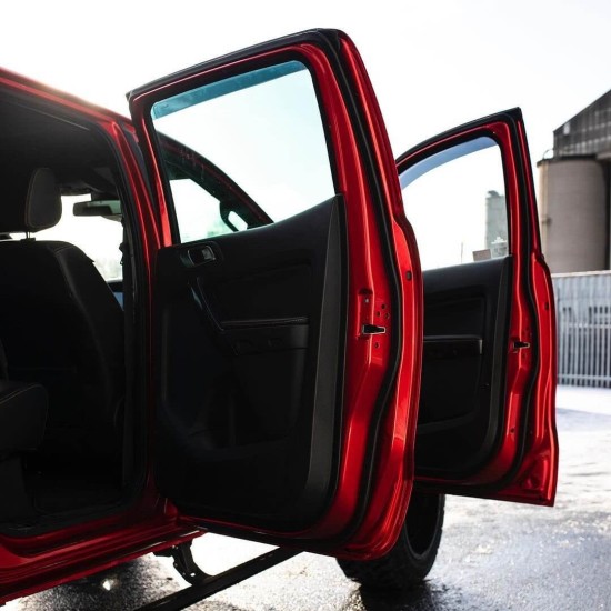 Červená lesklá Aluminium metalická fólia - R-HD Červená lesklá Aluminium metalická fólia - R-HD