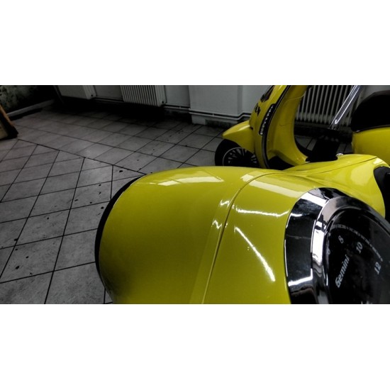 Prvosienkovo žltá lesklá fólia - KPMF Airelease