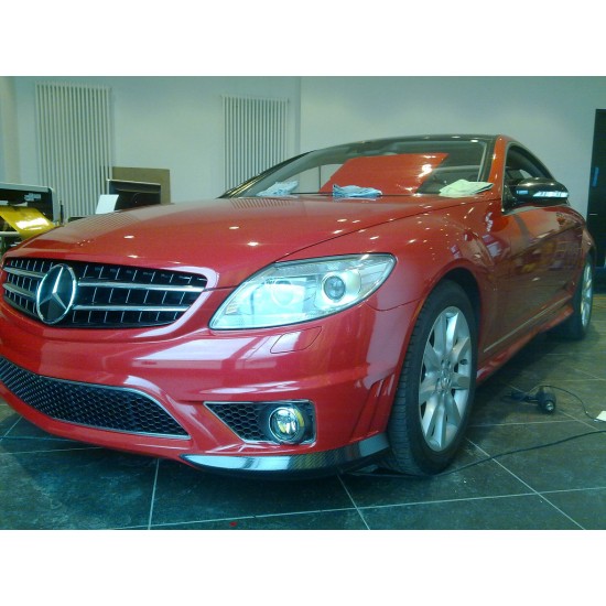 Tmavá červená lesklá fólia - KPMF Airelease