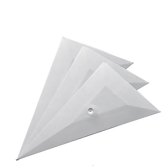 Trojuholníková stierka - šedá