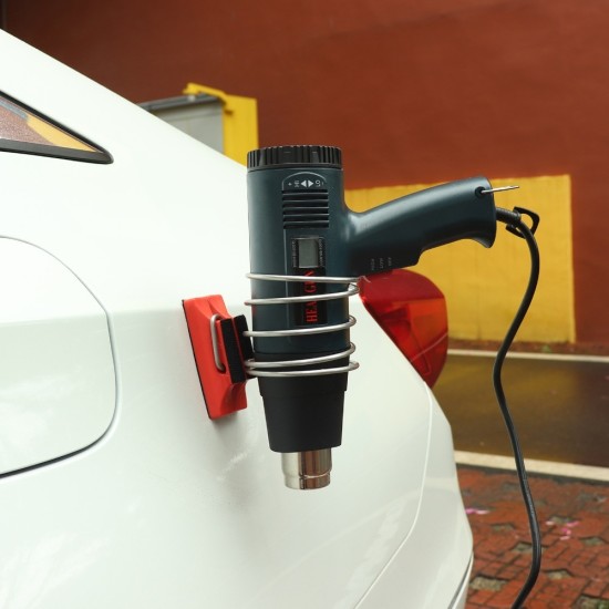 Držiak na teplovzdušnú pištoľ s magnetmi