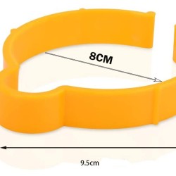 Klipy na fóliu 8cm -5ks 