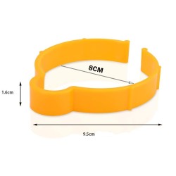 Klipy na fóliu 8cm -5ks 