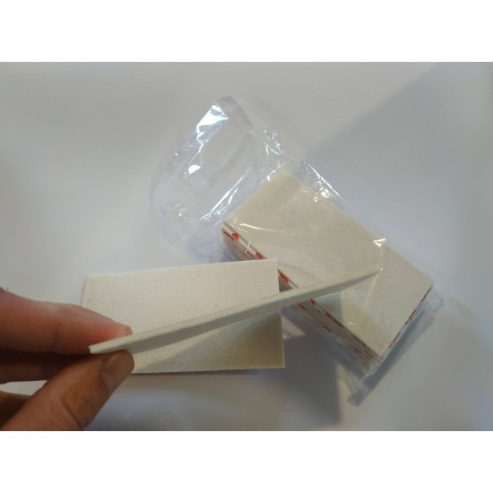 Filc k stierke vlnený biely - 10ks