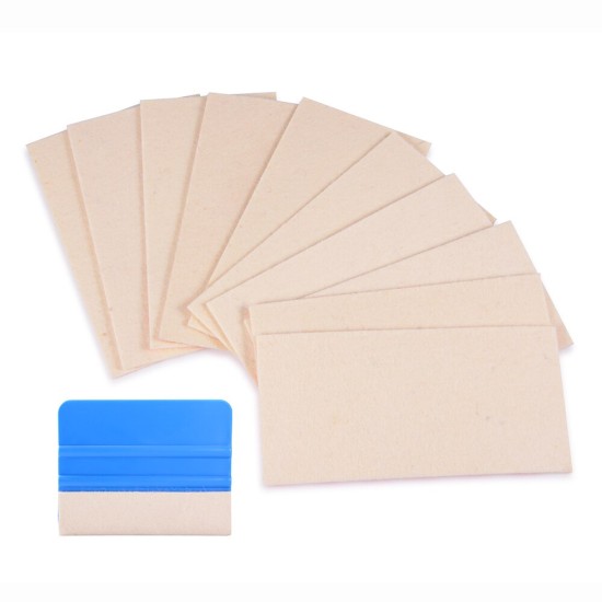 Filc k stierke vlnený biely - 10ks