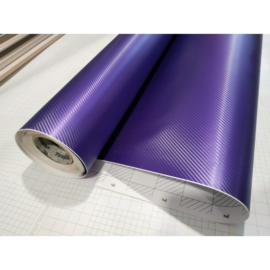 Fialová 3D karbónová fólia Fialová 3D karbónová fólia