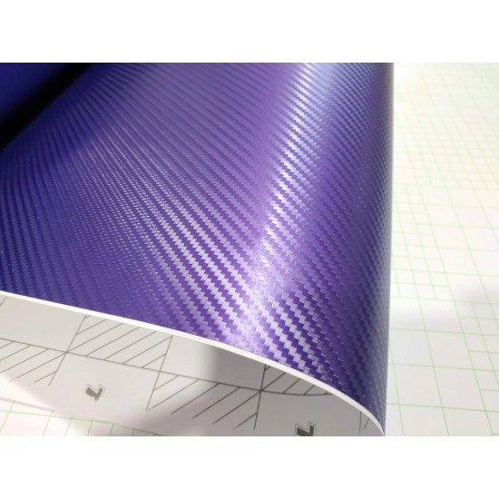 Fialová 3D karbónová fólia Fialová 3D karbónová fólia
