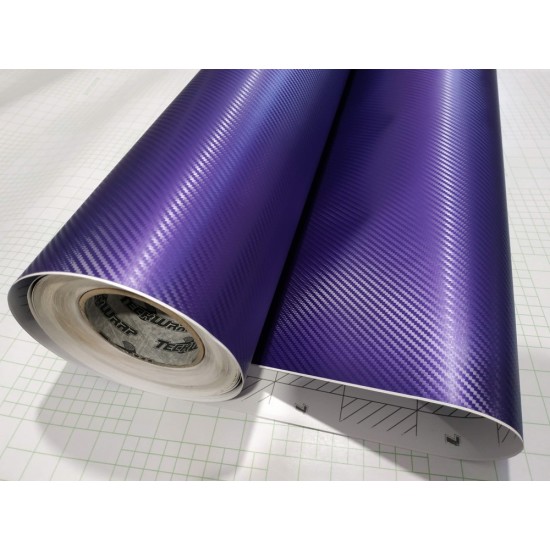 Fialová 3D karbónová fólia Fialová 3D karbónová fólia