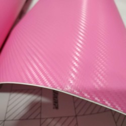 Ružová 3D karbónová fólia Ružová 3D karbónová fólia