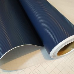 Modrá 3D karbónová fólia Modrá 3D karbónová fólia