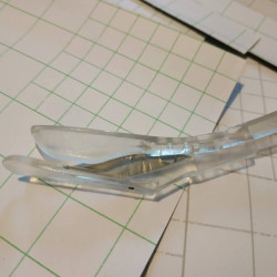 Rezač fólií - transparentný Rezač fólií - transparentný