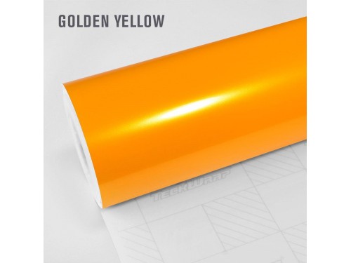 Golden Yellow lesklá metalická fólia  -  RB25 - HD