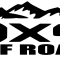 4X4 Off road -nálepka