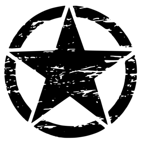 Army star -nálepka