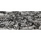 Stickerbomb fólia - rozmer 1m x 1m - "B"