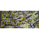 Stickerbomb fólia - rozmer 1m x 1m - "G"
