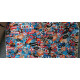 Stickerbomb fólia - rozmer 1m x 1m - "H"