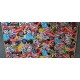 Stickerbomb fólia - rozmer 1m x 1m - "J"