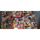 Stickerbomb fólia - rozmer 1m x 1m - "M"