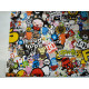 Stickerbomb fólia - "K"