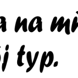 Nelep sa na mňa! Nelep sa na mňa!